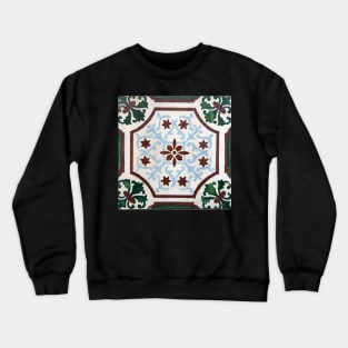 Traditional Portuguese glazed tiles Crewneck Sweatshirt